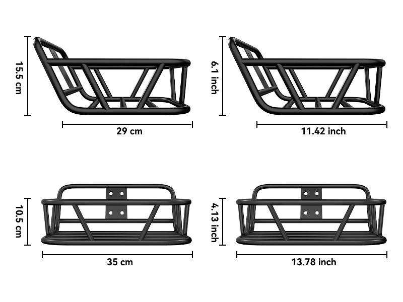 Freeskycycle eBike | Front Basket