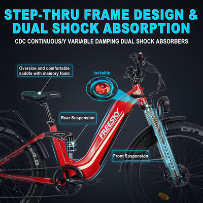Freesky electric bike Wild Cat